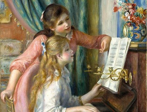 Girls at the Piano